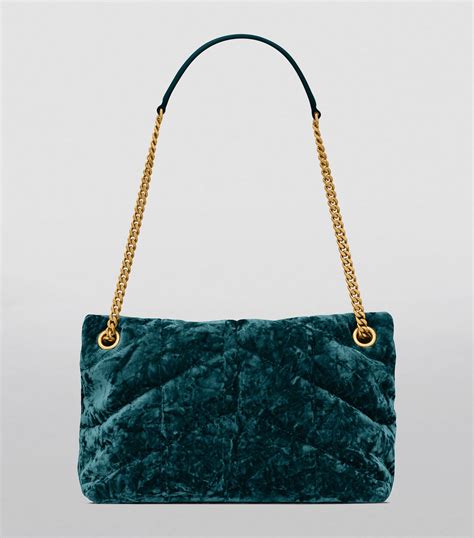 ysl velvet mini bag|YSL small puffer bag.